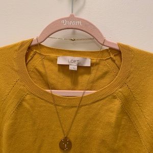 Womens Short sleeve crew neck sweater